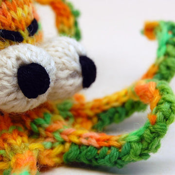 Obstinate Octopus Amigurumi Plush Toy