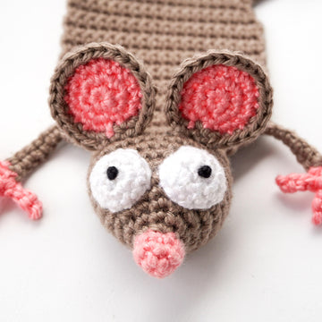 Mouse Bookmark Crochet Pattern