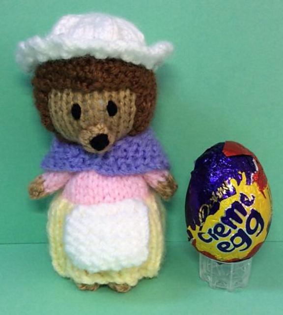 Peter Rabbit Mrs Tiggywinkle Creme Egg Choc Cover