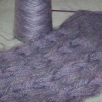 Purple Winter in Wonderland