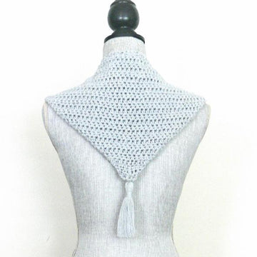 Shawl and Hooded Scarf with Pockets # 268