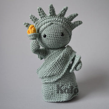 Crochet amigurumi pattern Lady Liberty