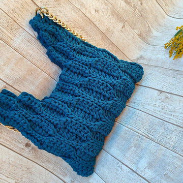 One-Piece Almond-Inspired Crossbody Hobo Bag