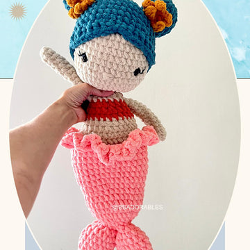 Beatrice Mermaid with removable tail