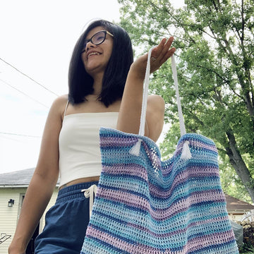Easy Crochet Beach Bag