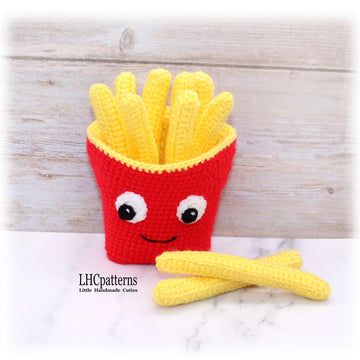 French Fries / Chips Crochet Pattern