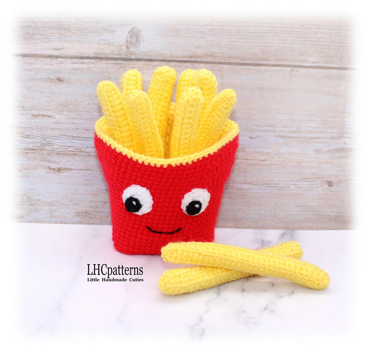 French Fries / Chips Crochet Pattern