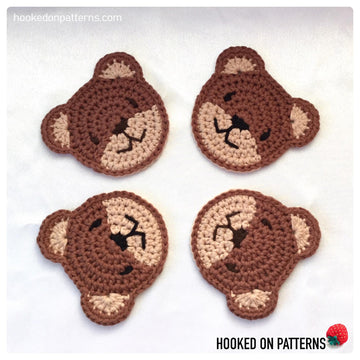Teddy Bear Coasters