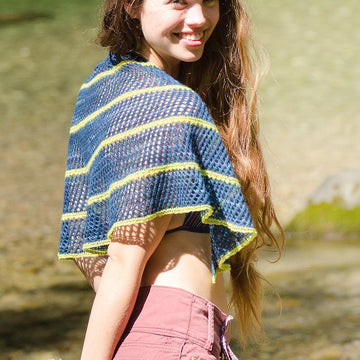 Lapis Lazuli Shawl