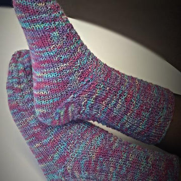 Waffle Stitch Socks