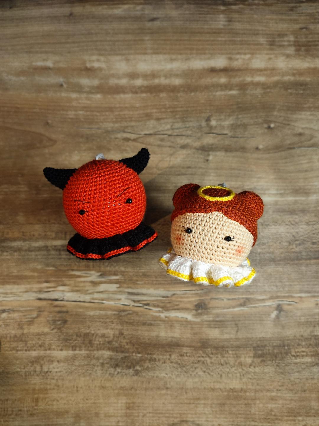Angel & Devil Crochet Pattern Set
