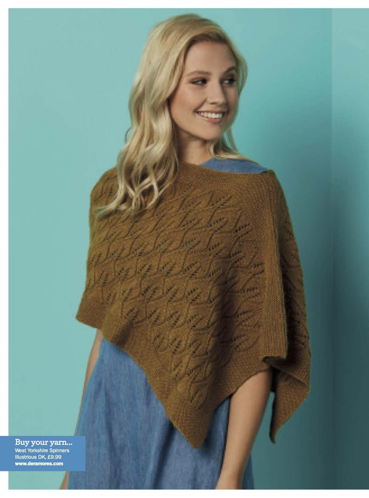 Golden Leaf Poncho