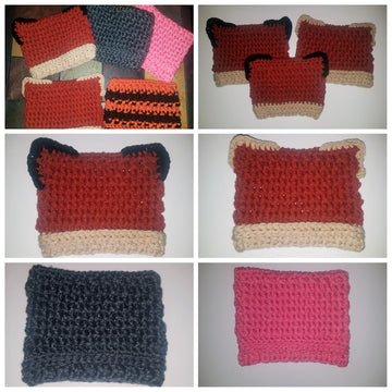 Bulky Animal Hats