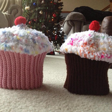 Cupcake Baby Hat