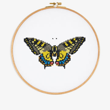 Butterfly in DMC - PAT0396 - Downloadable PDF