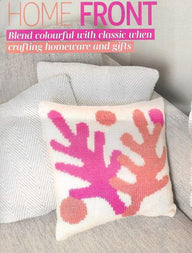 Coral Shapes Cushion Cover