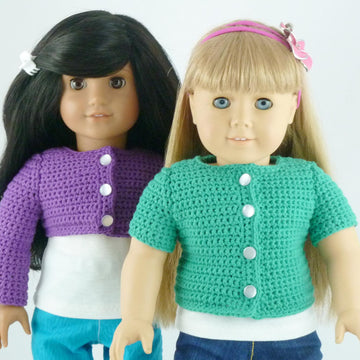 Classic Cardigan Sweater - 18" American Girl Doll