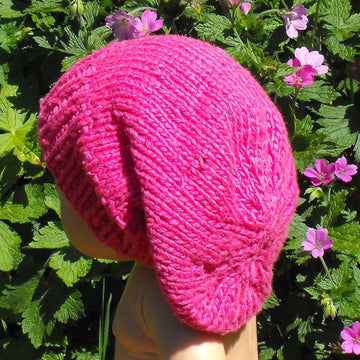 BABY SILKY SUPER SLOUCH HAT KNITTING PATTERN - MADMONKEYKNITS
