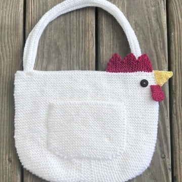 Knit Chicken Purse