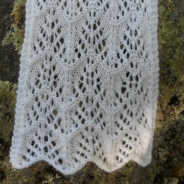 Frost on The Trees Lace Scarf