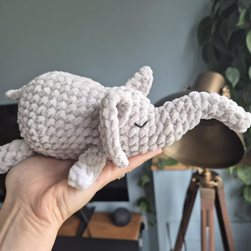 No Sew Sleepy Elephant