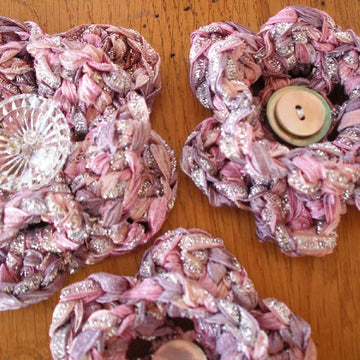 Bevy of ribbon corsages
