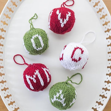 Monogram Ornaments