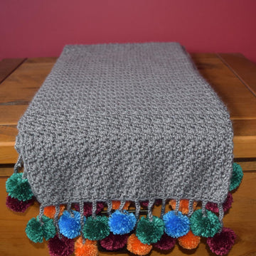 Pompom Scarf