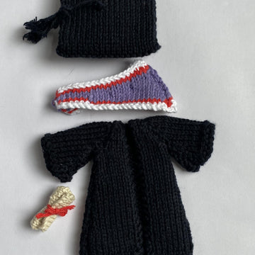 Graduation celebration doll