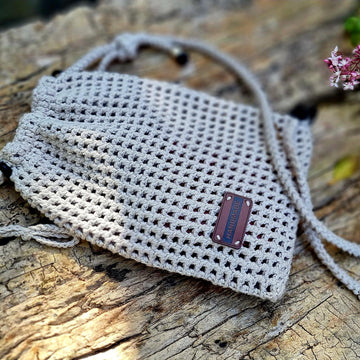 Mobile phone crossbody shoulder bag crochet pattern T19