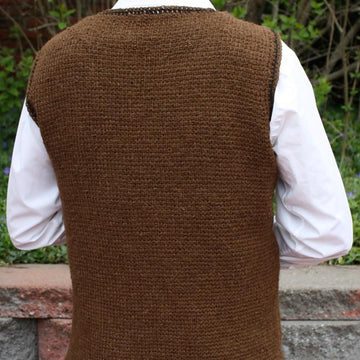 Walnut Vest for Men