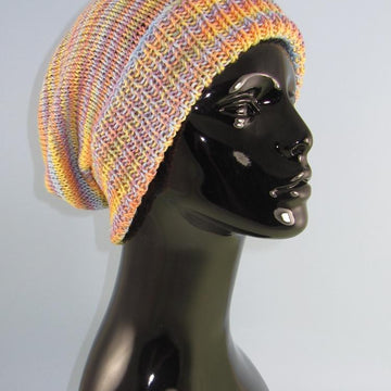 Self Striping Super Slouch Hat