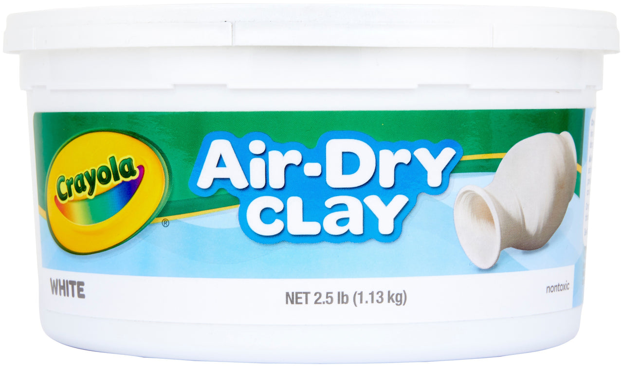 Crayola Air-Dry Clay 2.5lb - White