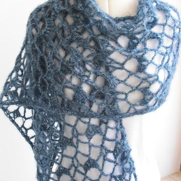 Trio crochet scarf