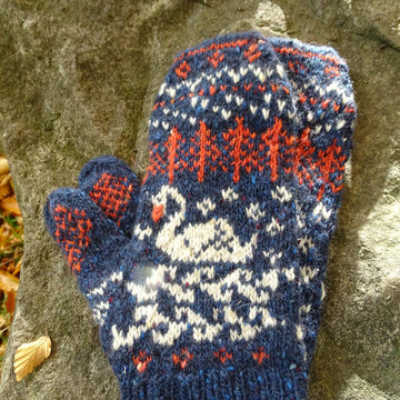Wild Swans at Coole Mittens