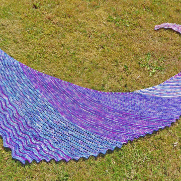 Crescent Steps Shawl KAL
