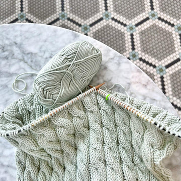 Sage Cable Camisole