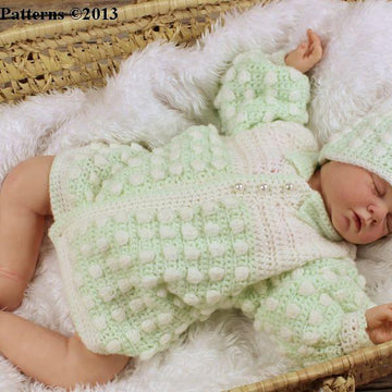 Bobble Twins Baby Crochet Pattern #18