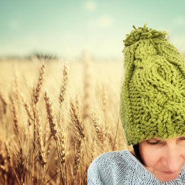 Knots and twists hat