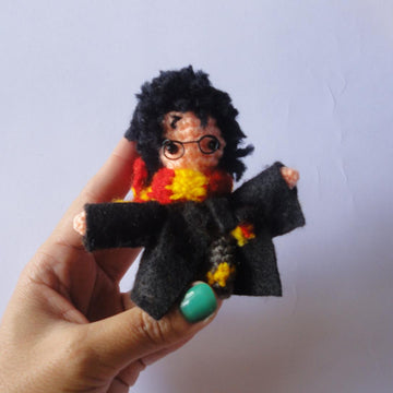 Finger Puppet Harry Potter Pattern
