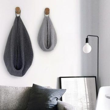 Slouchy Hanging Baskets
