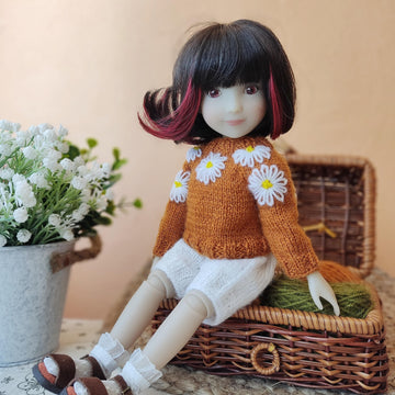 Daisy cardigan for Paola Reina