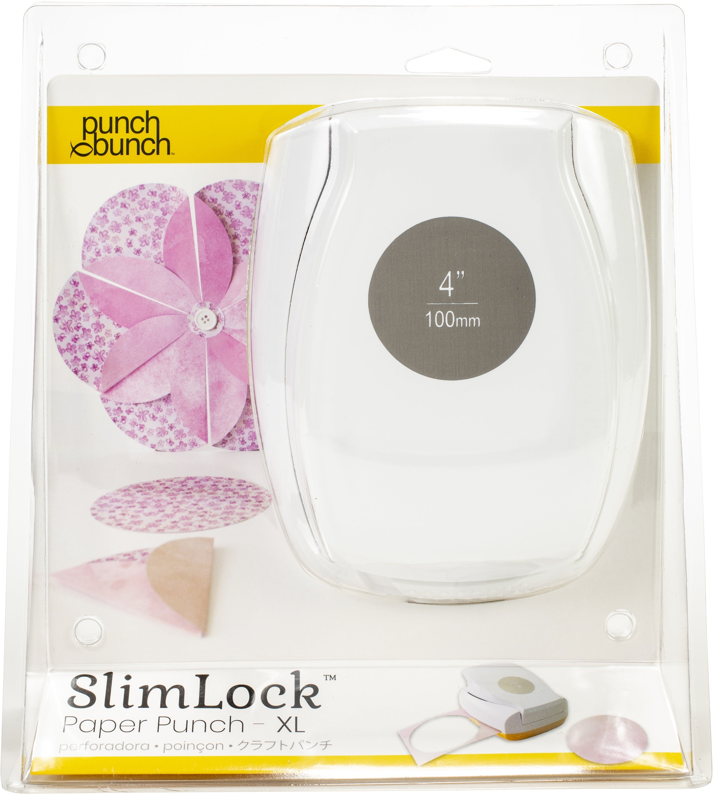 Punch Bunch SlimLock XL Punch - Circle 4"X4"