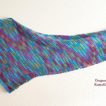 Turquoise Fiesta Shawl