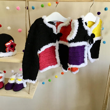 Baby Cardigan Set Pattern No. 406