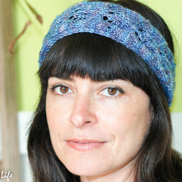 Simple Scrap Yarn Hair Band