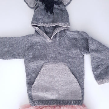 Little Donkey Hooded Sweater