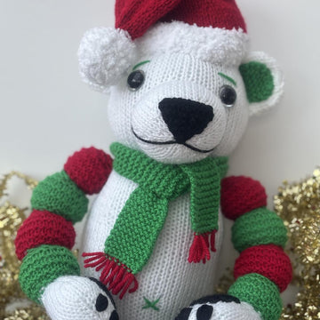 Christmas Polar Bear Toy