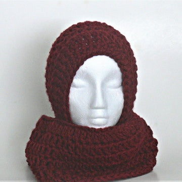 Easy Womens Pixie Hat and Cowl