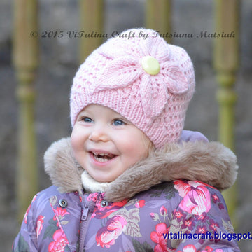 Cherry Flower Hat